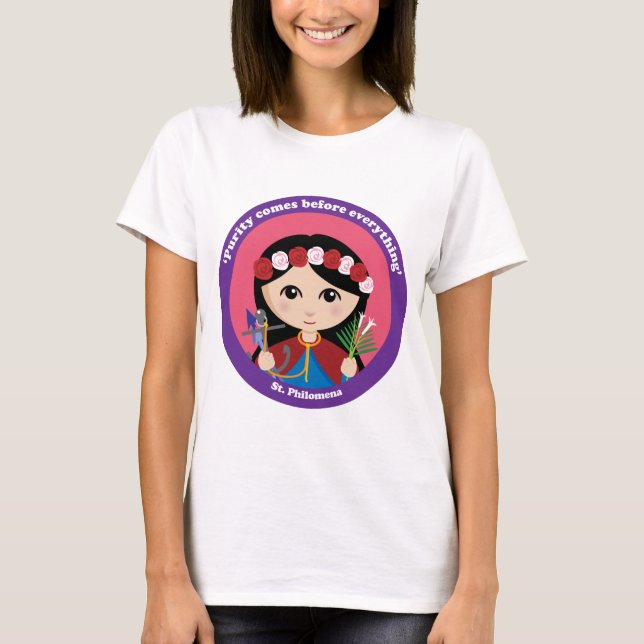 T-shirt St Philomena (Devant)