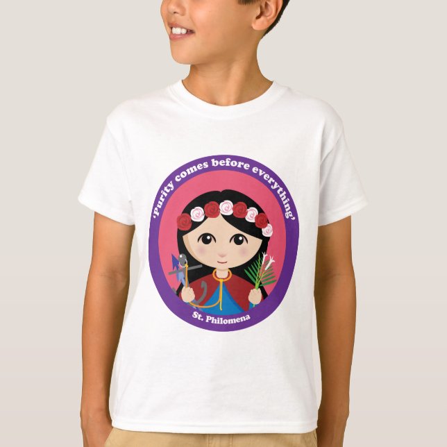 T-shirt St. Philomena (Devant)