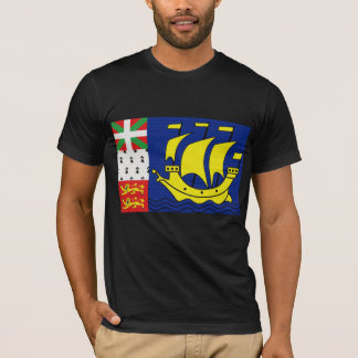T-shirt St Pierre et drapeau de Miguelon