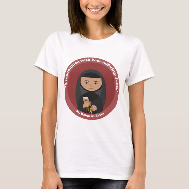 T-shirt St. Rafqa Al-Rayes (Devant)