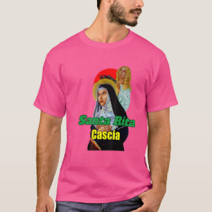 T-shirt St Rita De Cascia Prière Patron Catholique Saint L