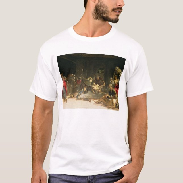T-shirt St Roch traitant la peste (Devant)