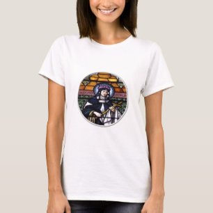 T-shirt St. Rose de Lima - prier pour nous vitraux