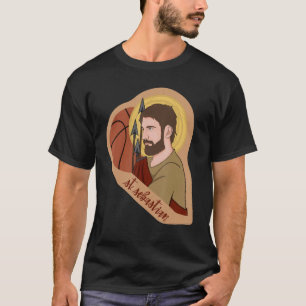 T-shirt St Sebastian Archer Archer Patron catholique Saint