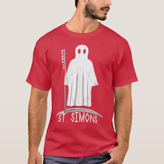 T-shirt St Simons Géorgie 1 (Devant)
