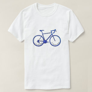 T-shirt St. Simons Island GA Blue Bicycle
