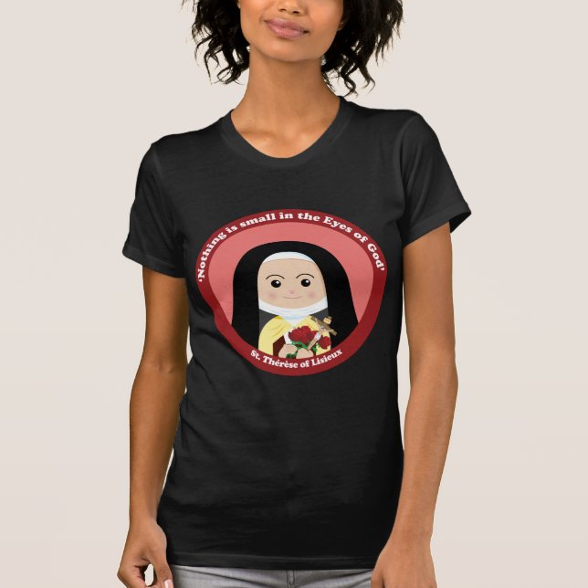 T-shirt St Thérèse de Lisieux (Devant)
