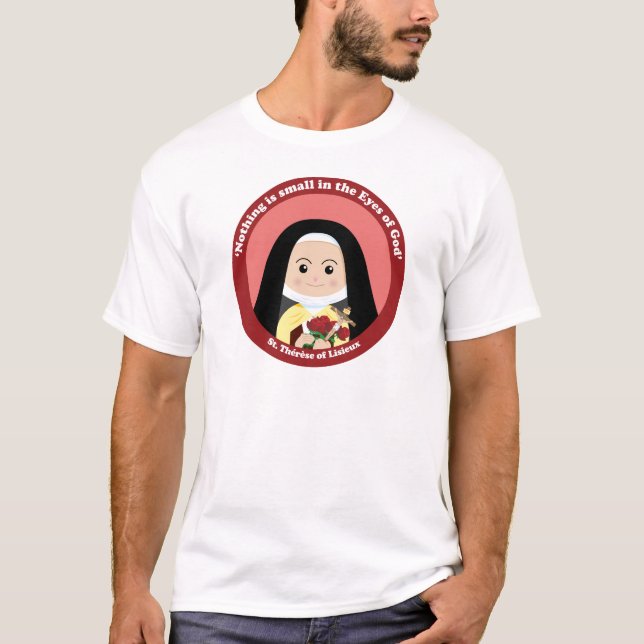 T-shirt St Thérèse de Lisieux (Devant)