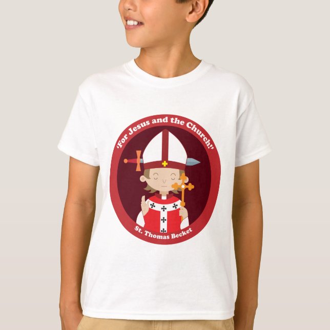 T-shirt St. Thomas Becket (Devant)
