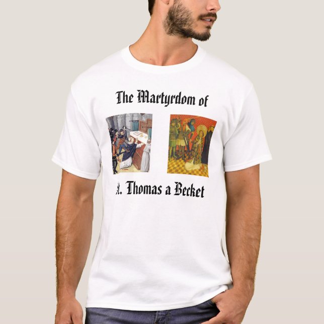 T-shirt St Thomas Becket, thomasbecketmartyrdom250,… (Devant)