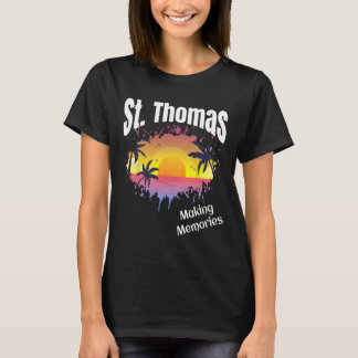 T-shirt St Thomas Faire des souvenirs de jumelage vacances