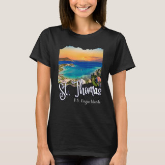 T-shirt St. Thomas Iles Vierges américaines Vacances - St 