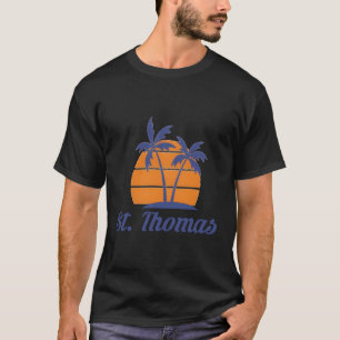 T-shirt St Thomas Usvi Virgin Islands Caribbean Beach Tou