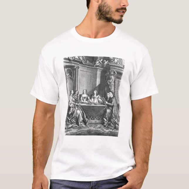 T-shirt St Vincent de Paul et Jules cardinal Mazarin (Devant)
