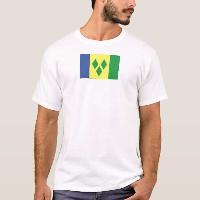T-shirt St Vincent et les grenadines (Devant)