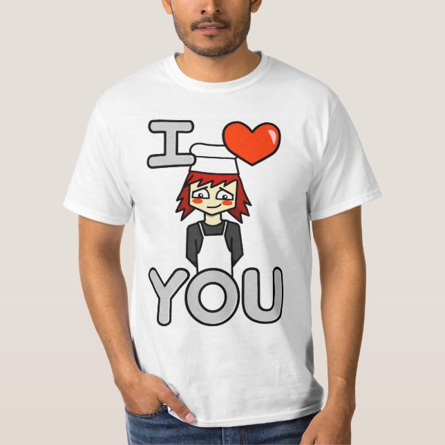 T-shirt Stabby vous aime (Devant)