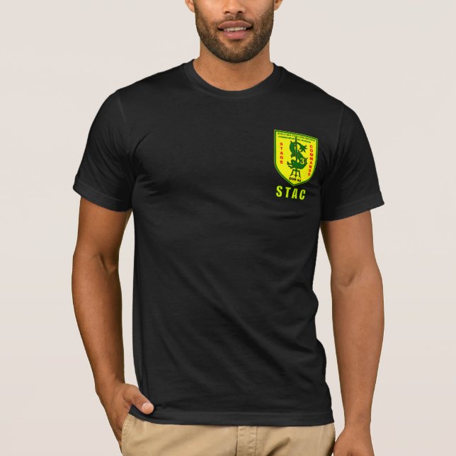 T-shirt STAC EOR92 a équipé T de "Cours EOR 92" panneau (Devant)