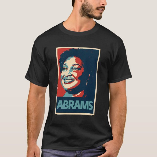 T-shirt Stacey Abrams (Devant)