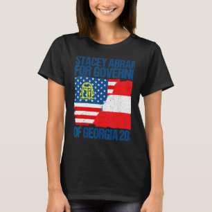 T-shirt Stacey Abrams pour gouverneur de Géorgie 2022 Vint