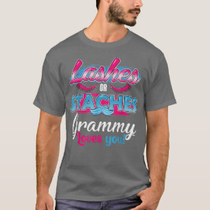 T-shirt Staches ou coups de fouet Grammy vous aime meilleu