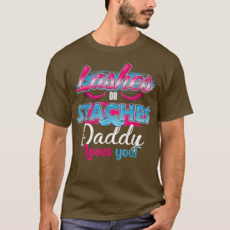 T-shirt Staches ou coups de fouet papa t'aime Meilleur gen