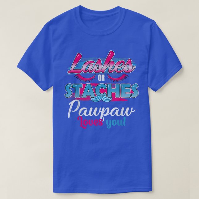 T-shirt Staches ou coups de fouet Pawpaw vous aime mieux G (Design devant)