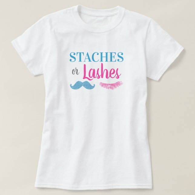 T-shirt Staches ou genre de mèches indiquent (Design devant)