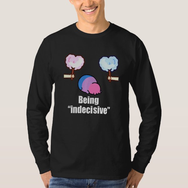 T-shirt Stack Bisexual Pride Cute Bi Drapeau Lgbt Animal (Devant)