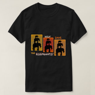 T-shirt Stack O'Elephants (Clip Personnalisé Activé)