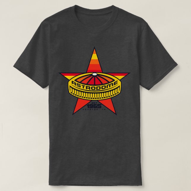 T-shirt Stade de baseball de Houston Astrodome Defunct (Design devant)