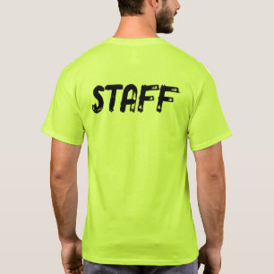 T-shirt STAFF (dos uniquement)