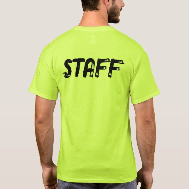 T-shirt STAFF (dos uniquement) (Dos)