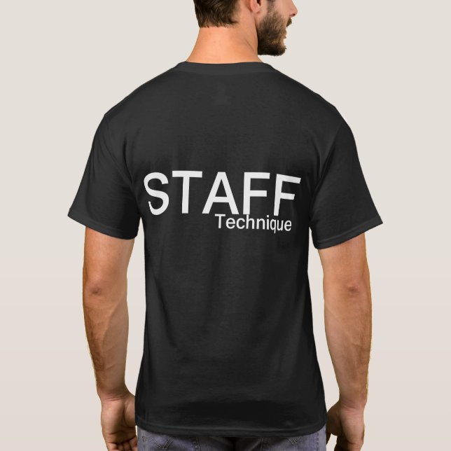 T-SHIRT STAFF TECHNIQUE (Dos)
