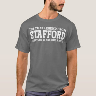 T-shirt Stafford Ville nataleXeas Maison Racines Drôle Vil