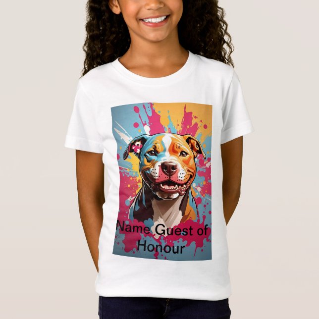 T-Shirt Staffordshire Anniversaire Fun (Devant)