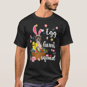 T-shirt Staffordshire Bull Terrier Joyeux jour de Pâques P