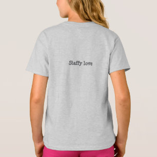 T-shirt Staffy Love Tee