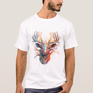 T-shirt Stag Deer Animal World Wildlife Beauty Adventure