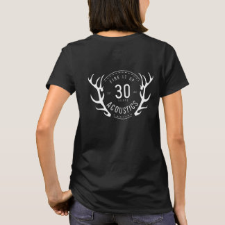T-shirt STAG Design2 - Femens Basic Tee Black