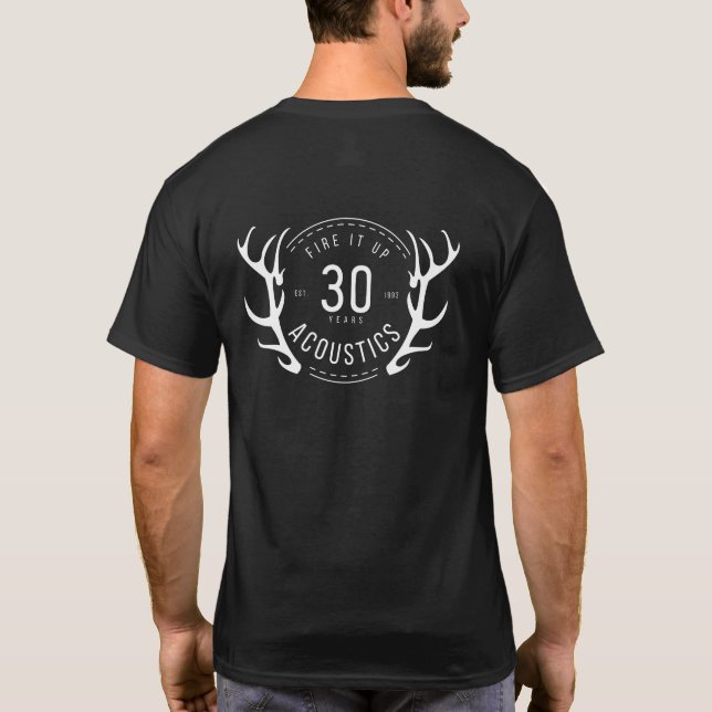 T-shirt STAG Design2 - Mens Basic Tee (Dos)