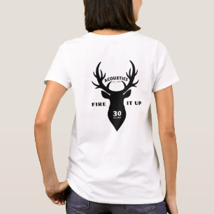 T-shirt STAG Femen Basic Tee Blanc
