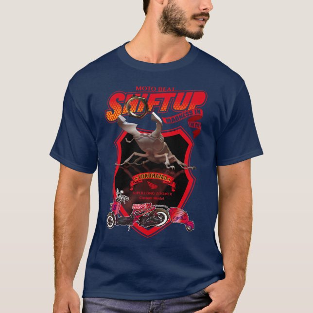 T-shirt Stagbeetle white (Devant)