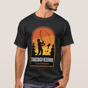 T-shirt Stagecoach Réservoir Colorado Pêche