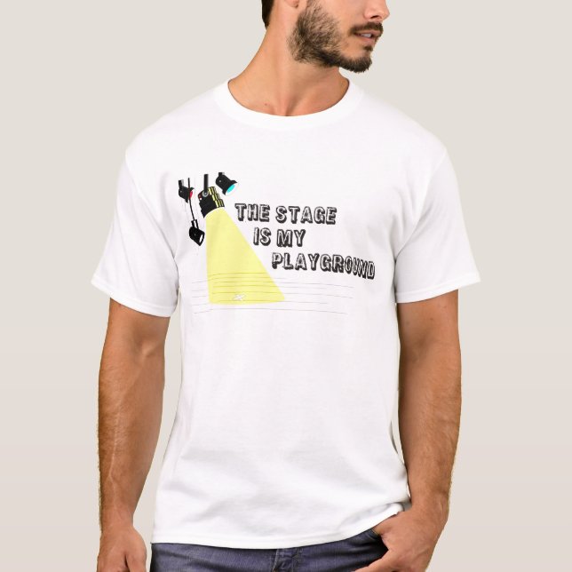 T-shirt StageIsMyPlayground (Devant)
