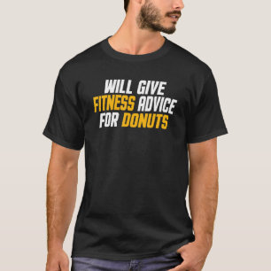 T-shirt Stagiaire De Fitness Offre Des Conseils De Fitness