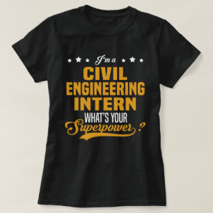 T-shirt Stagiaire en génie civil
