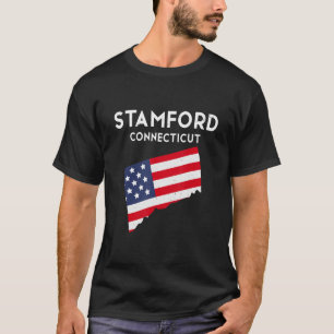 T-shirt Stamford Connecticut USA State America Travel Conn