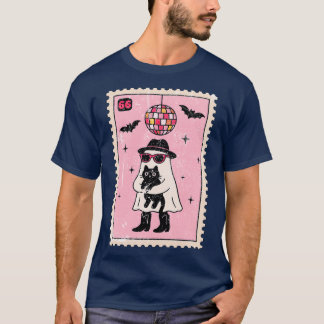 T-shirt Stamp Disco Ghost