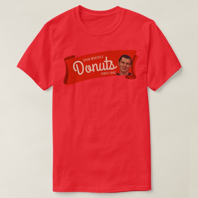 T-shirt Stan Mikitas Donuts depuis 1992 (Design devant)