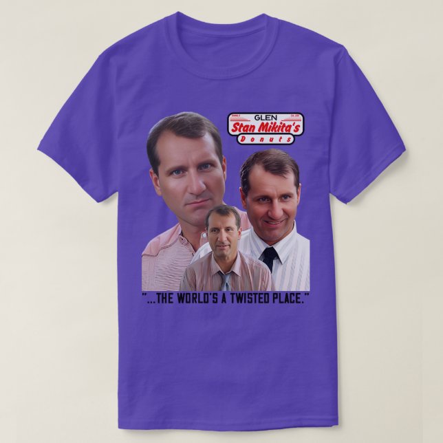 T-shirt STAN MIKITAS DONUTS Glen le gestionnaire (Design devant)